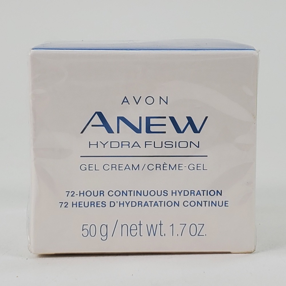 Avon Anew Hydra Fusion Gel Cream‎ Moisturizer Hyaluronic Acid 1.7 oz 50g New